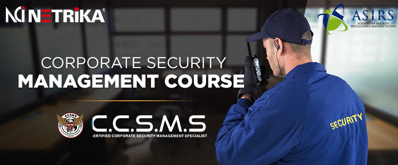 Corporate Security Management course