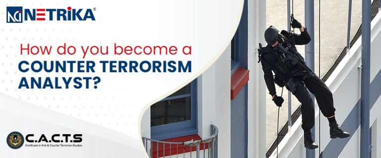 How do you become a counter terrorism analyst