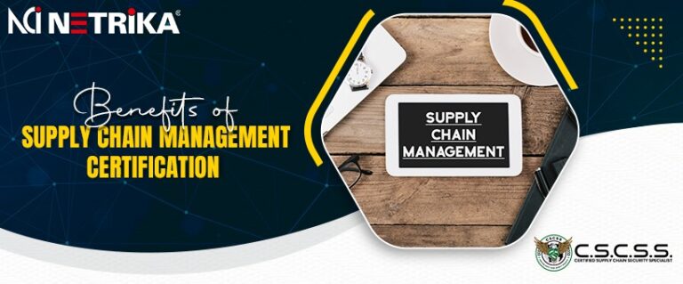 Benefits of Supply Chain Management Certification