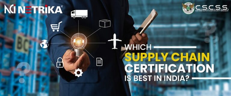 Which supply chain certification is best in India?