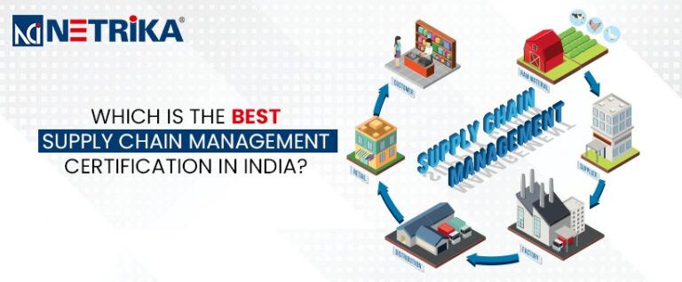 <strong>Which is the best supply chain management certification in India?</strong>