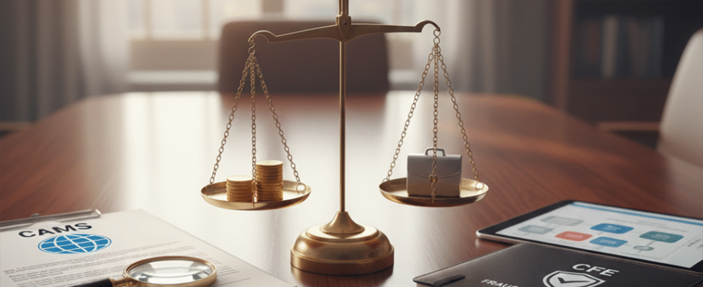 CAMS Certification vs CFE: Key Differences and Which to Choose